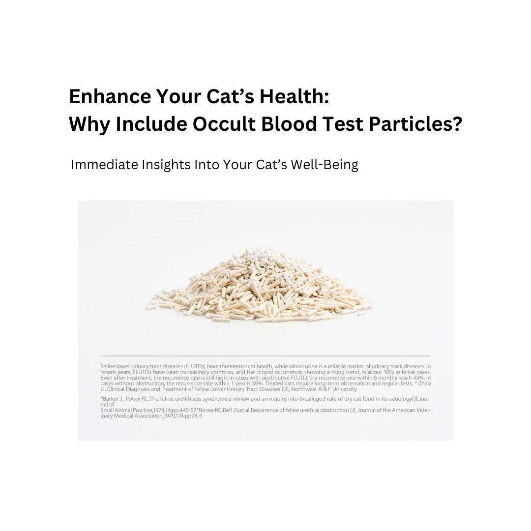 Blood Test Tofu Cat Litter
