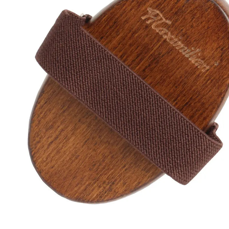 Hand-held Pin Brush With Elastic Strap