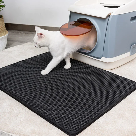 Anti-tracking litter mat