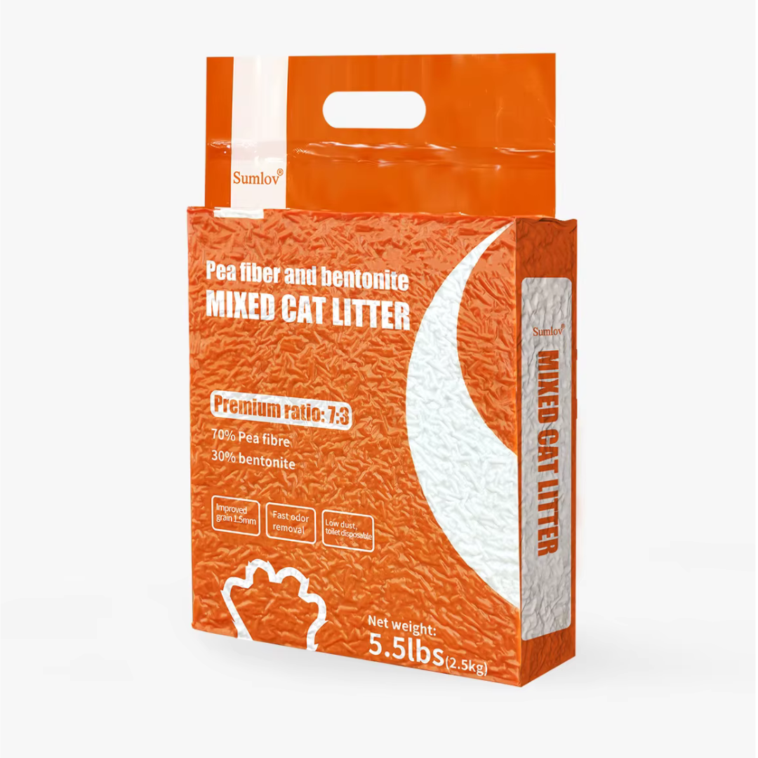 Mixed Tofu-Bentonite Cat Litter (6 Bags)